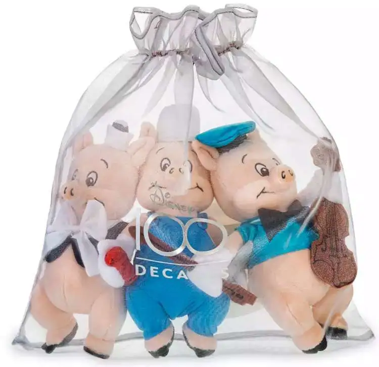 ぬいぐるみ  little pig Disney Three Little Pigs Disney100 Three Little Pigs Exclusive