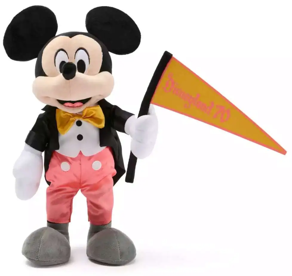Disneyland 70th Anniversary Mickey Mouse 14-Inch Plush [Classic]
