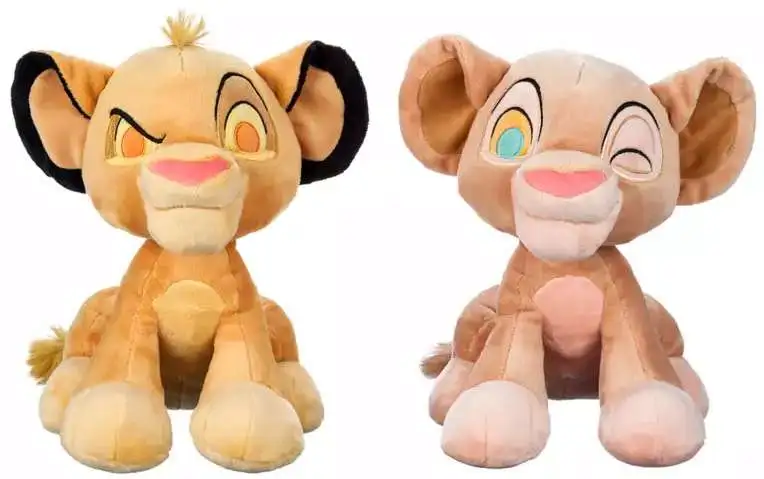Disney The Lion King Simba Nala Exclusive 11 Set of Plush 30th