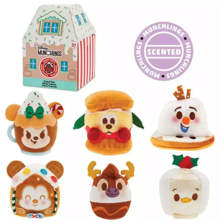 Disney Munchlings Micro Plush Sleighin Sweets Mystery Pack