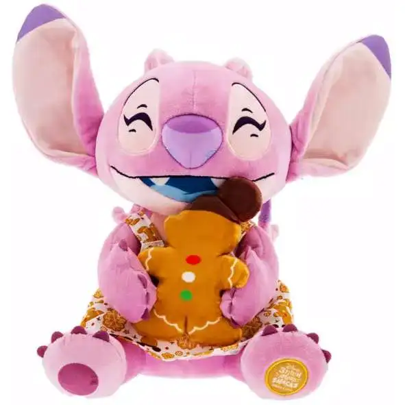 Disney Lilo & Stitch Stitch Attacks Snacks Angel Exclusive 12-Inch Plush [Gingerbread]