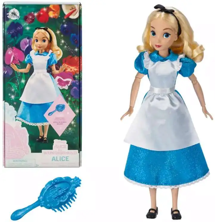 Disney Alice in Wonderland Classic Alice 11.5-Inch Doll [With Brush]