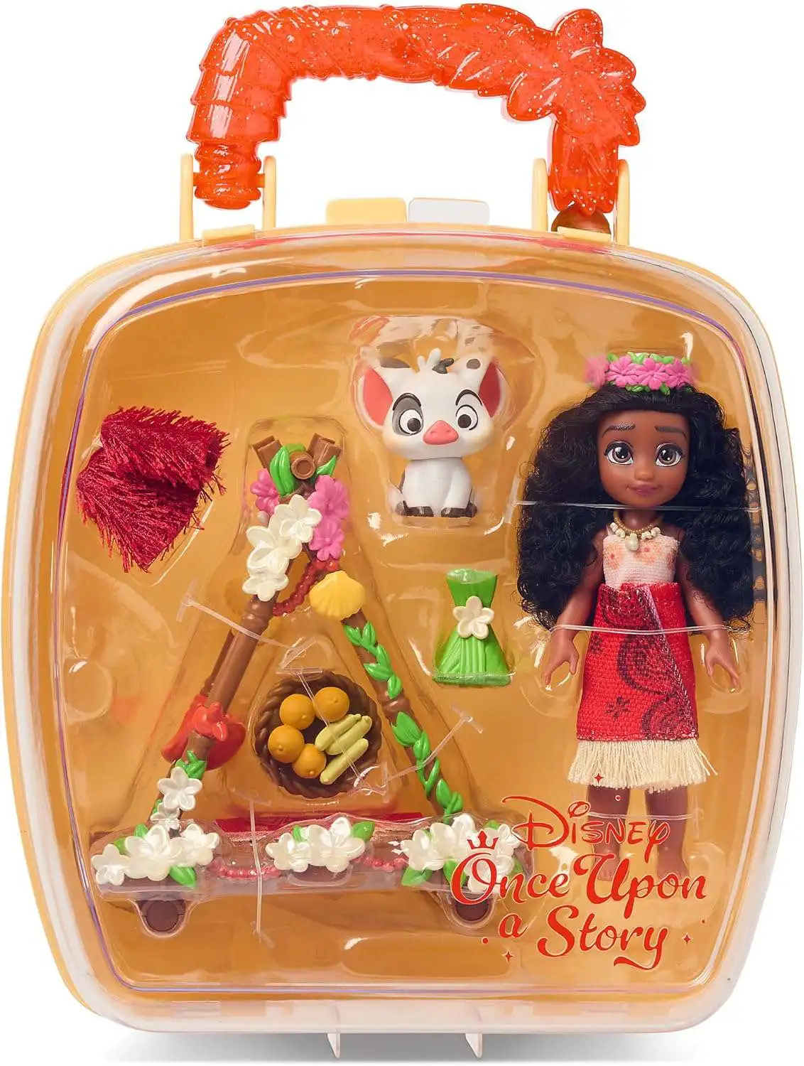 Disney Once Upon a Story Moana Exclusive 5-Inch Mini Doll Playset