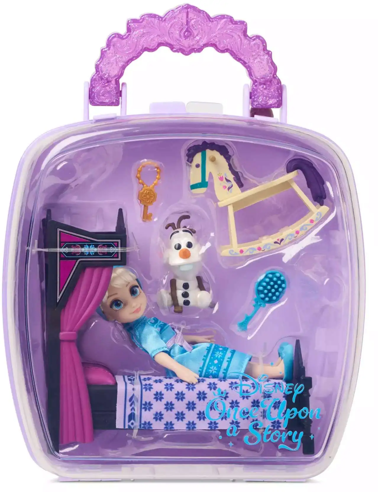 Disney Frozen Once Upon a Story Elsa Exclusive 5 Mini Doll Playset ToyWiz