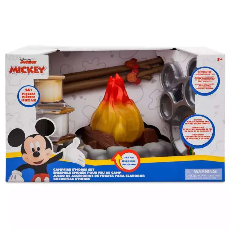 Disney Mickey Mouse Campfire S'Mores Exclusive Play Set