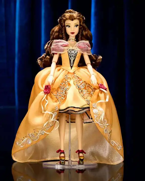 belle in gold dress Belle's Gold Dress Costume Adult Belle cosplay costume Belle – MJcostume main image 1