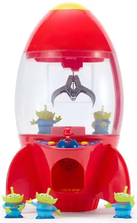 Disney / Pixar Toy Story Alien Rocket Ship Crane Game Exclusive Claw Machine [with Sounds! Includes 10 Little Aliens Figures in Various Poses]