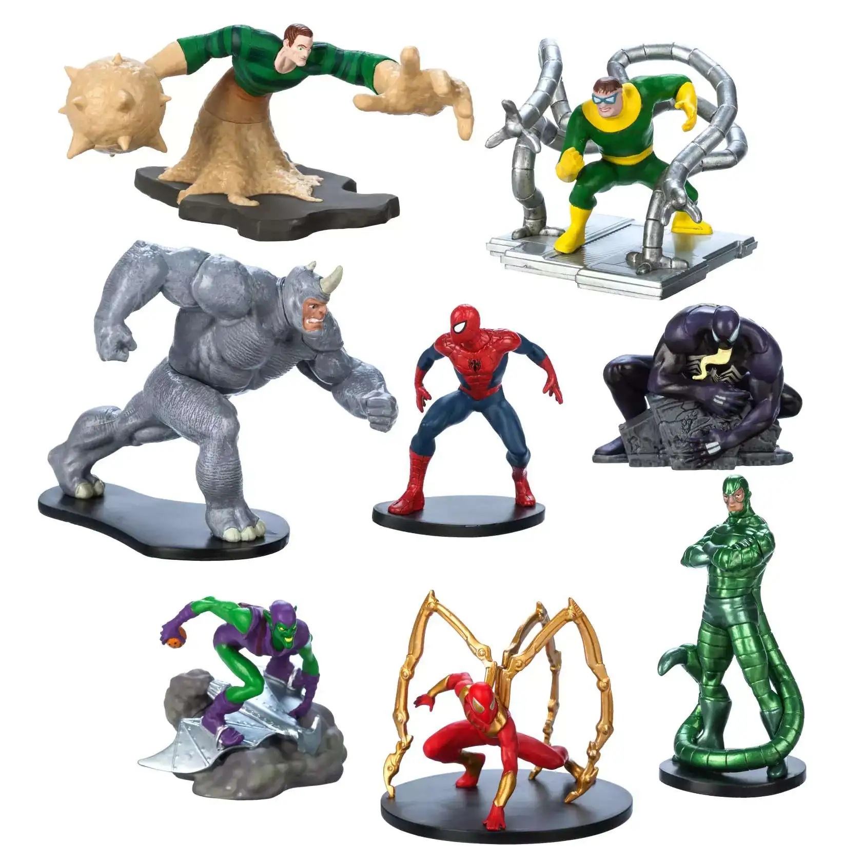 Disney Marvel Spider-Man Spider-Man, Iron-Spider, Venom, Scorpion ...