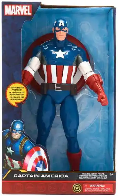 Disney Marvel Captain America Exclusive Talking Action Figure