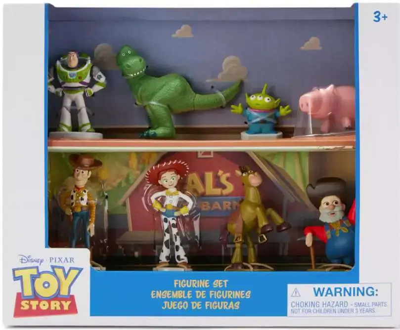 Disney Pixar Toy Story Toy Story 8-Piece PVC Figure Play Set - ToyWiz