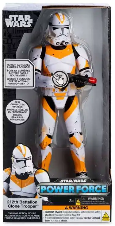 Disney Star Wars Power Force 212th Battalion Clone Trooper