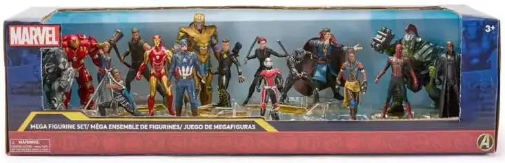 Disney Marvel Marvel Exclusive 17-Piece PVC Mega Figurine Playset