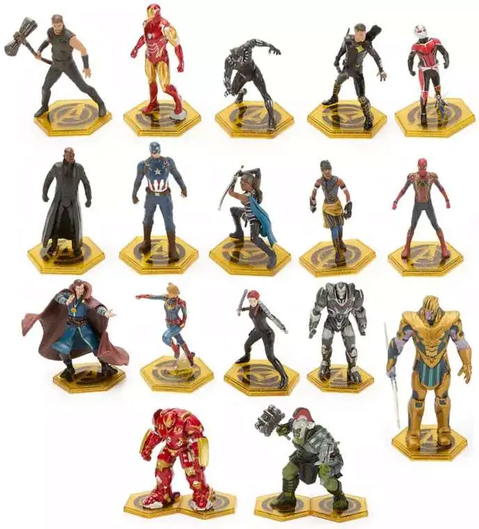 マーベル MARVEL グッズセット Miniature Alliance Marvel Spider-Man Hulk, Wolverine and Venom PVC