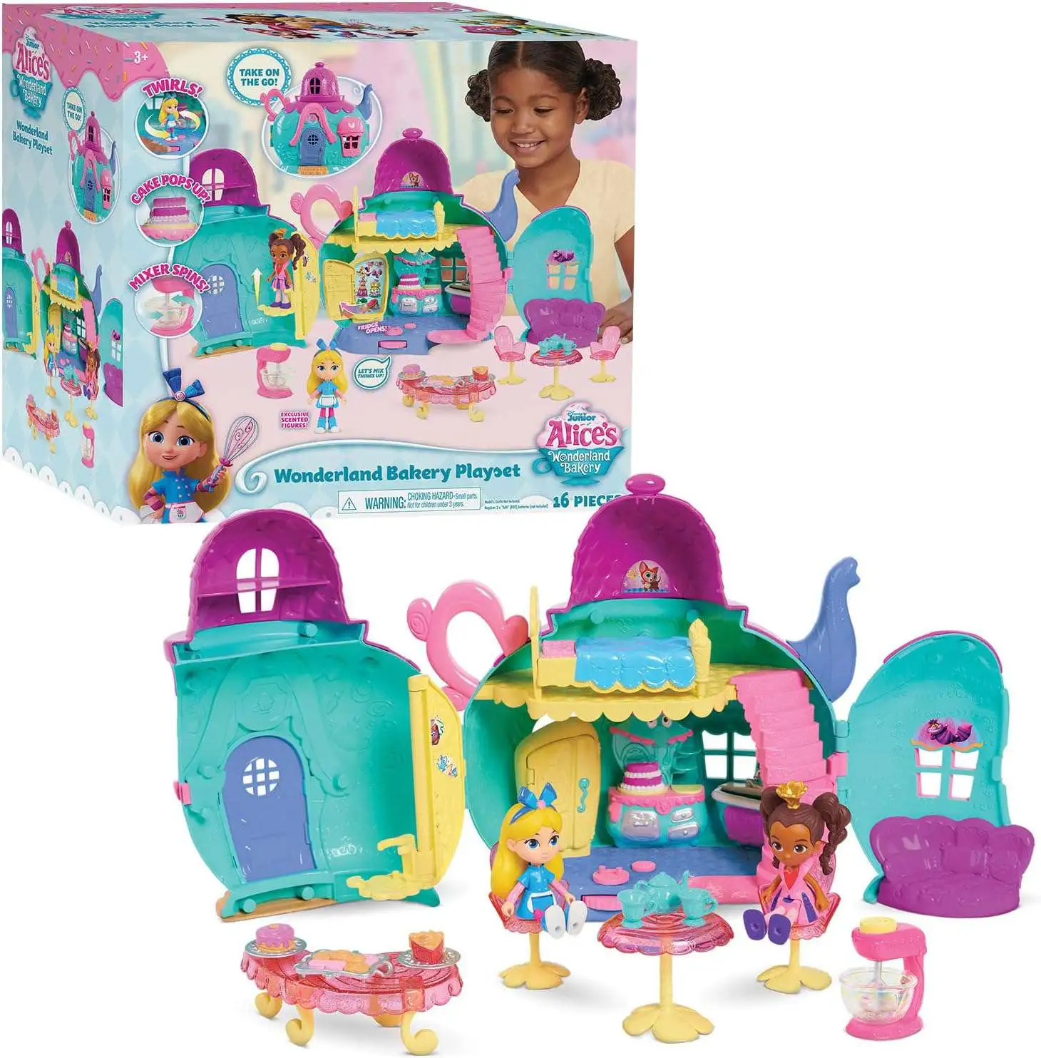 Disney Junior Alice's Wonderland Bakery Wonderland Bakery Exclusive Playset