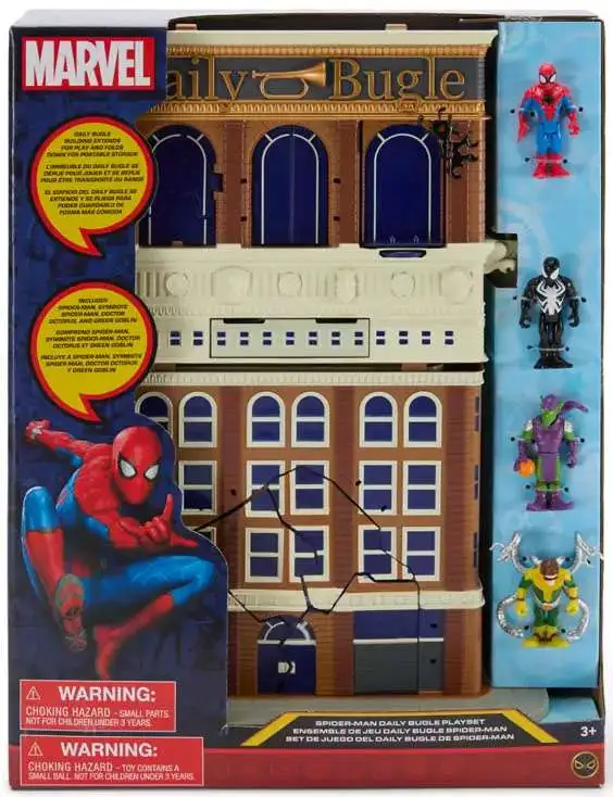 Marvel Spider-Man Daily Bugle Exclusive Playset