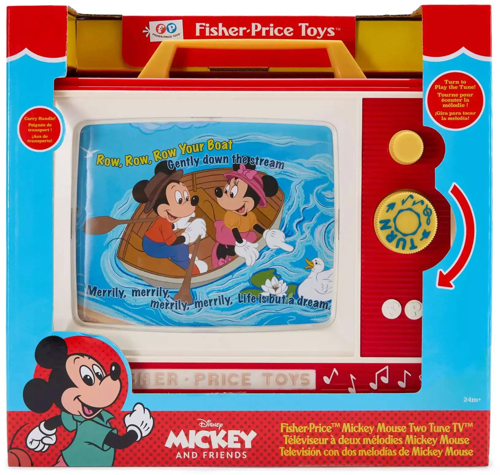 Disney Fisher Price Mickey Mouse Two Tune TV Basic Fun - ToyWiz