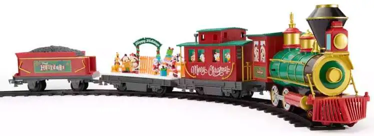 Disney 2025 Holiday Mickey Mouse & Friends Christmas Exclusive Train Set