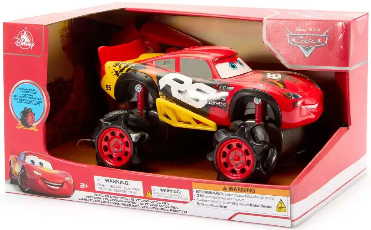 Disney / Pixar Cars Cars Ready to Race Lightning McQueen Exclusive R/C Radio Control Car [Light-Up]