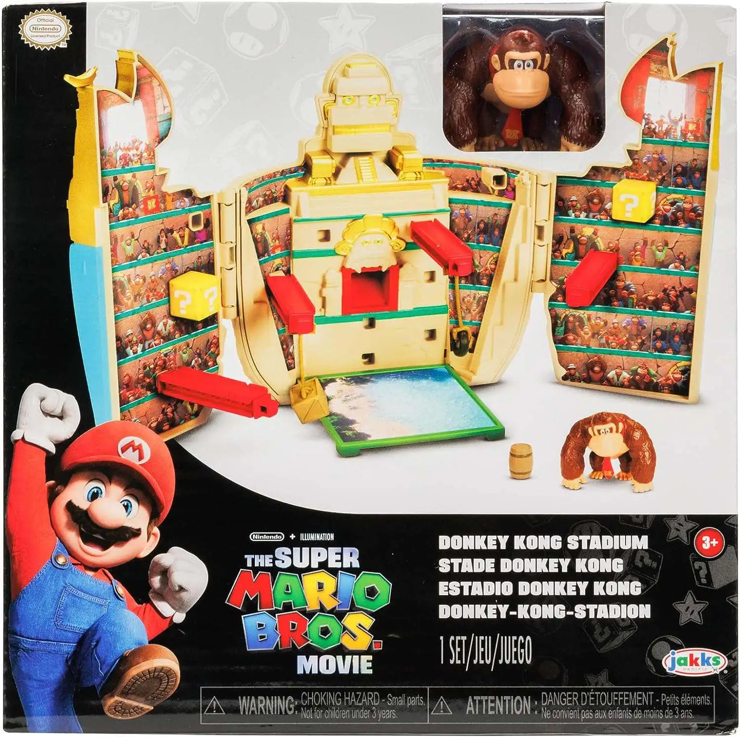 Jakks Pacific The Super Mario Bros. Movie Bowser's Island Castle Playset