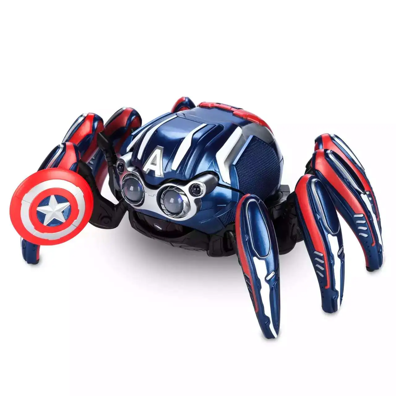 Disney Marvel Spider-Man Spider-Bot Tactical Upgrade Inspired by Captain  America - ToyWiz, image size:1280x1280