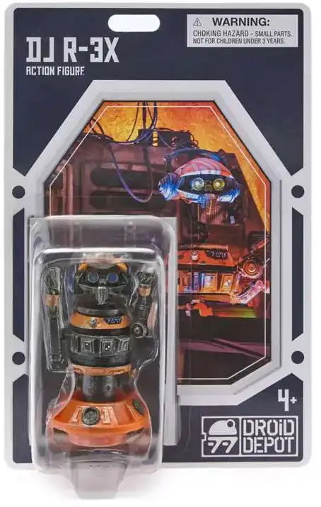 Star Wars Galaxy's Edge Droid Depot DJ R-3X Exclusive 3.5-Inch Figure