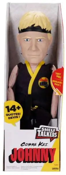 Cobra Kai Shelf Talkers Johnny Lawrence 12-Inch Plush Figure with Sound