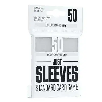 Gamegenic Just Sleeves White Standard Size Card Sleeves 100 Count Asmodee - ToyWiz Gamegenic Just Sleeves White Standard Size Card Sleeves 100 Count Asmodee - ToyWiz