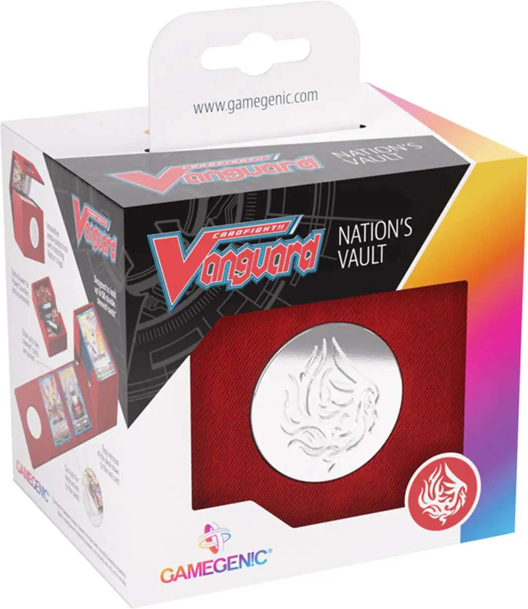 Game Genic Nation's Vault Deck Box [Dragon Empire - Red]