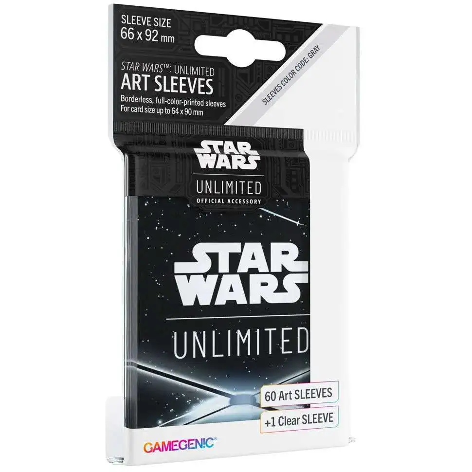 Star Wars Unlimited Trading Card Game Official Accessory White Card Sleeves  Gamegenic - ToyWiz