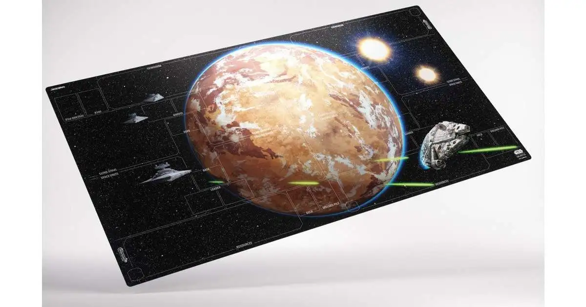 Star Wars: Unlimited Trading Card Game Official Accessory Battle Zone Game Mat Playmat [Twin Suns Format]