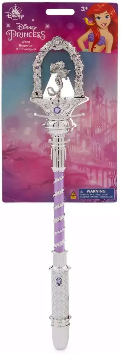 Disney The Little Mermaid Princess Ariel Wand Exclusive Roleplay Toy [Light Up]