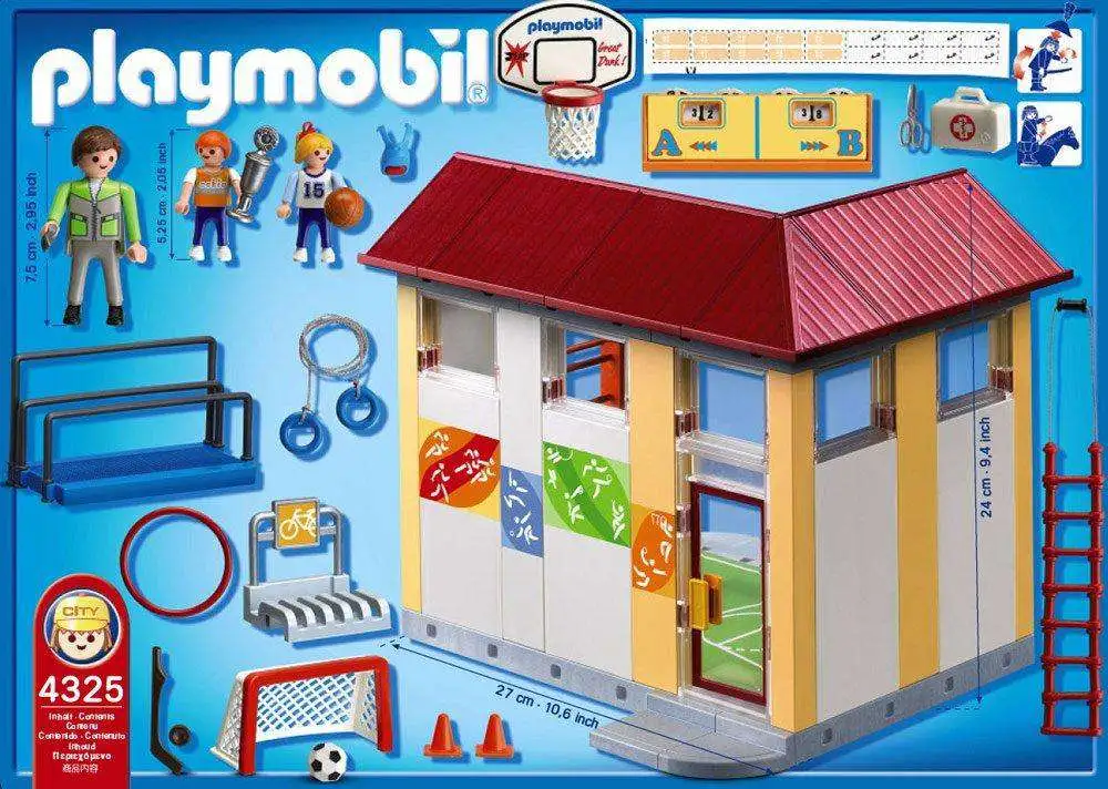 Playmobil School Gym Set 4325 - ToyWiz