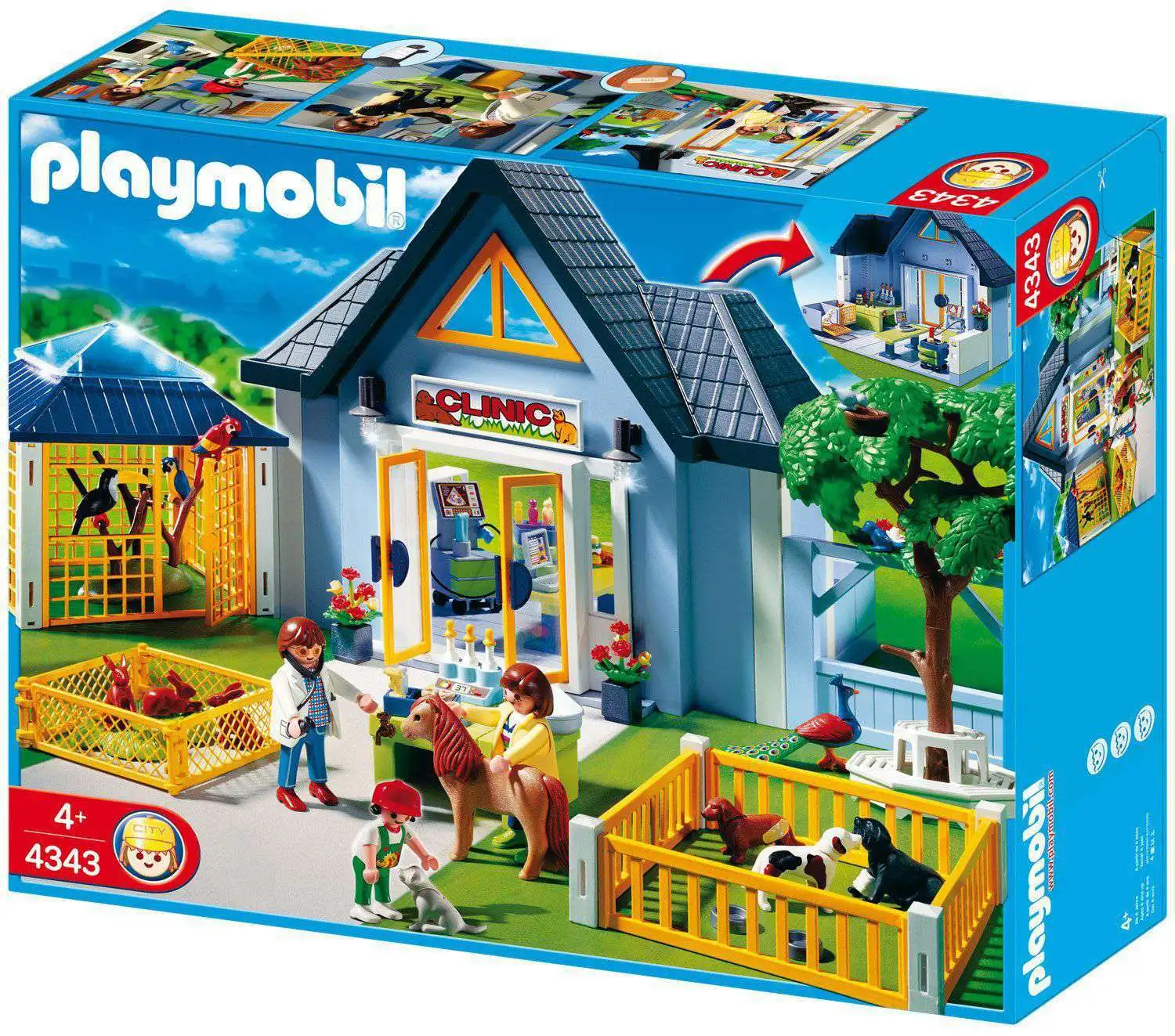 Playmobil Zoo Animal Clinic Animal Clinic Set 4343 - ToyWiz