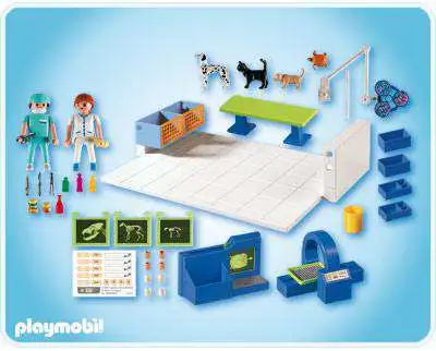 Playmobil Zoo Animal Clinic Vet Operating Room Set 4346 - ToyWiz