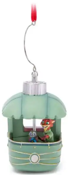 Disney Zootopia 2 Judy Hopps and Nick Wilde Gondola Light-Up Living Magic Sketchbook Exclusive Ornament