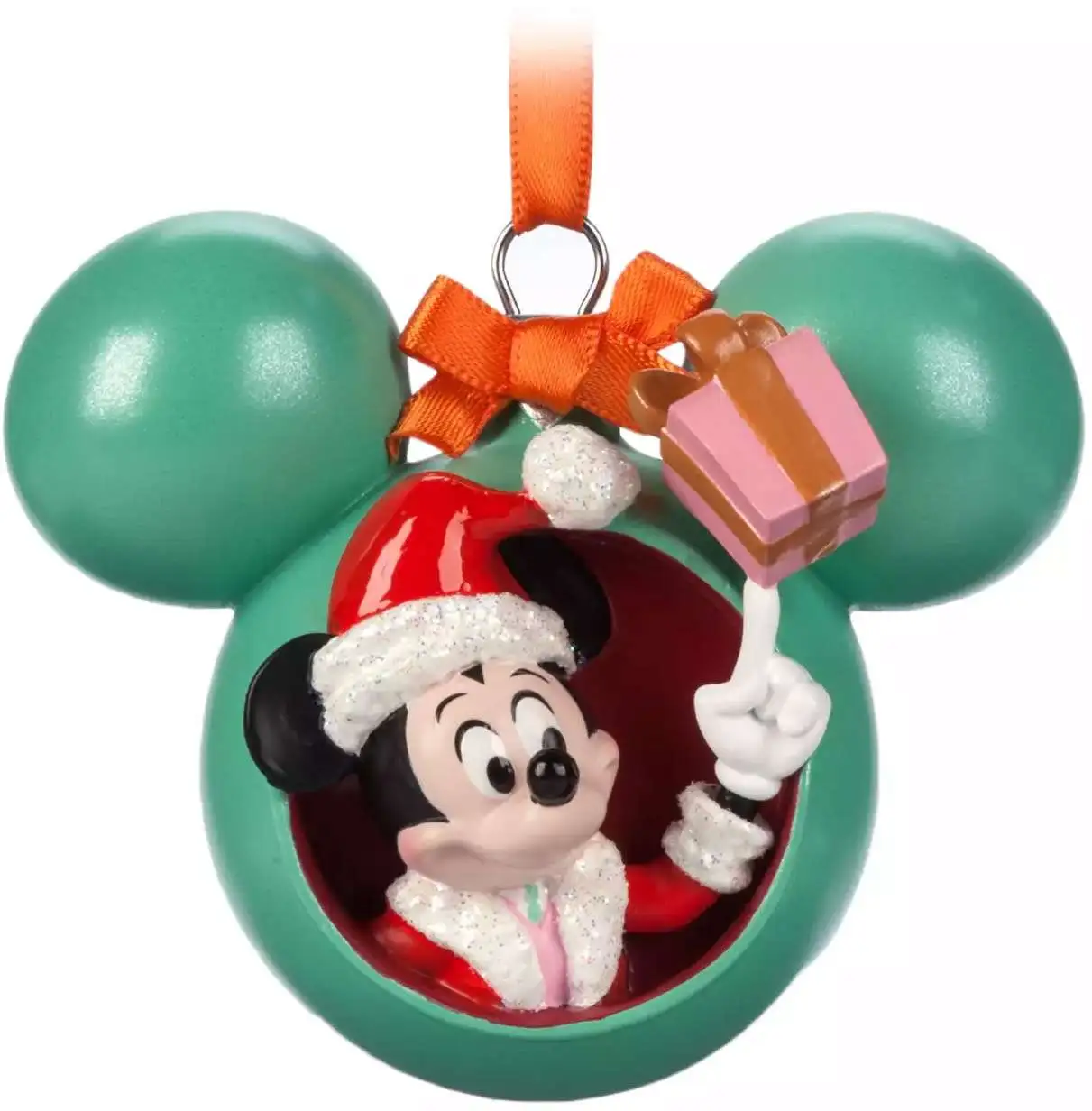 Disney 2023 Holiday Santa Mickey Mouse Icon Exclusive Sketchbook Ornament