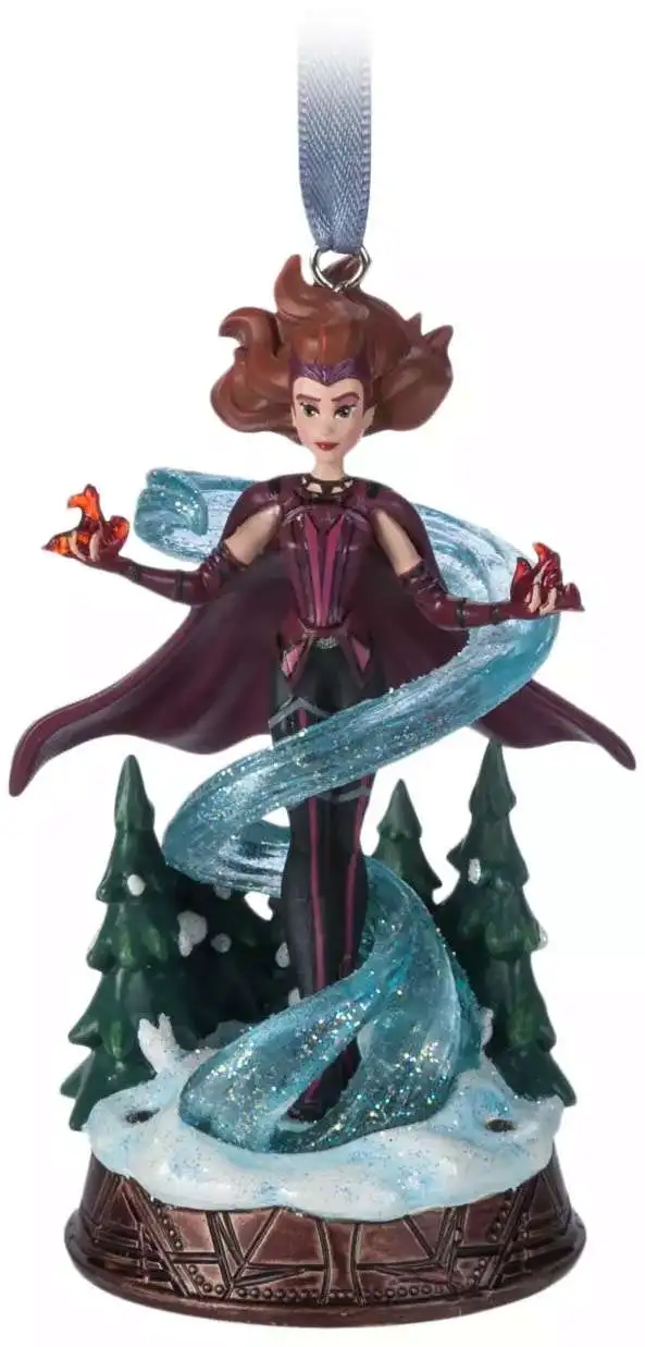 Disney Marvel The Scarlet Witch Light-Up Living Magic Sketchbook Ornament