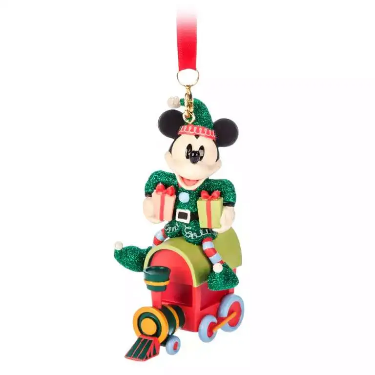 Disney 2024 Holiday Mickey Mouse Exclusive Sketchbook Ornament [Holiday Train]