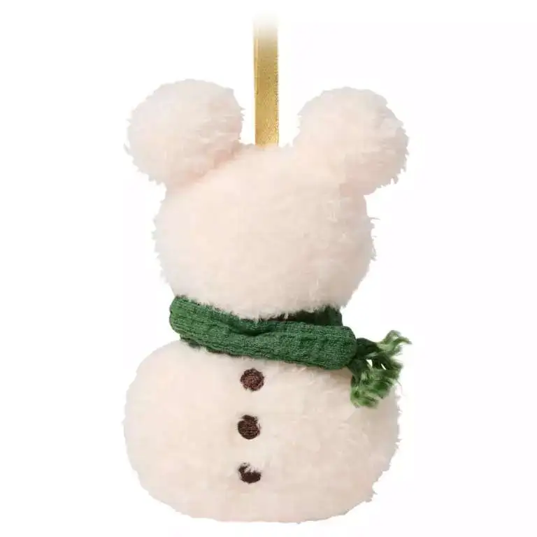Disney Mickey Mouse Snowman Exclusive 4-Inch Plush Ornament