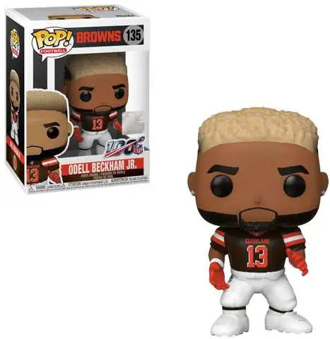 Funko NFL Cleveland Browns POP! Football Odell Beckham Jr. Vinyl Figure #135 [Brown Jersey, Damaged Package B]