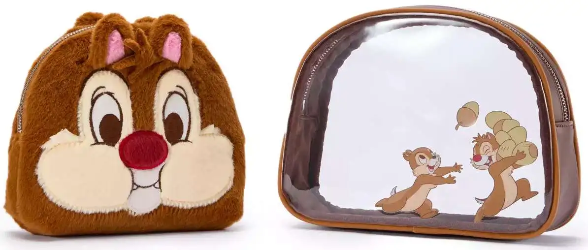 Disney Chip & Dale Exclusive 9-Inch Pouch Set