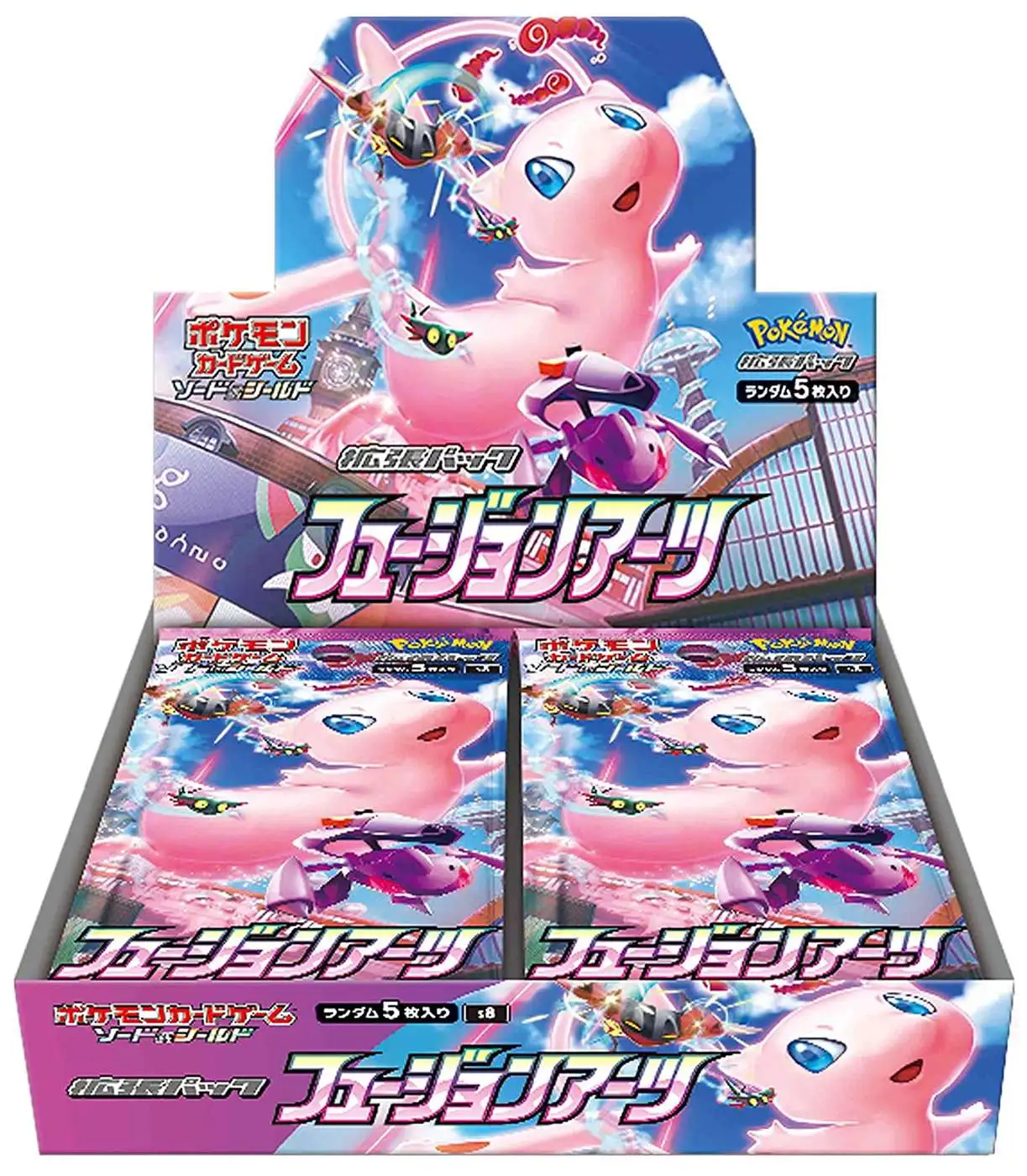 Pokemon Sword & Shield Fusion Arts Booster Box [JAPANESE, 30 Pack]