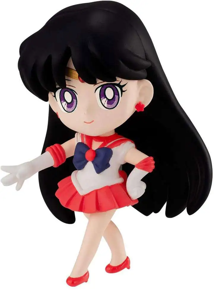 Pretty Guardian Sailor Moon Sailor Mars 3-Inch Chibi Figure
