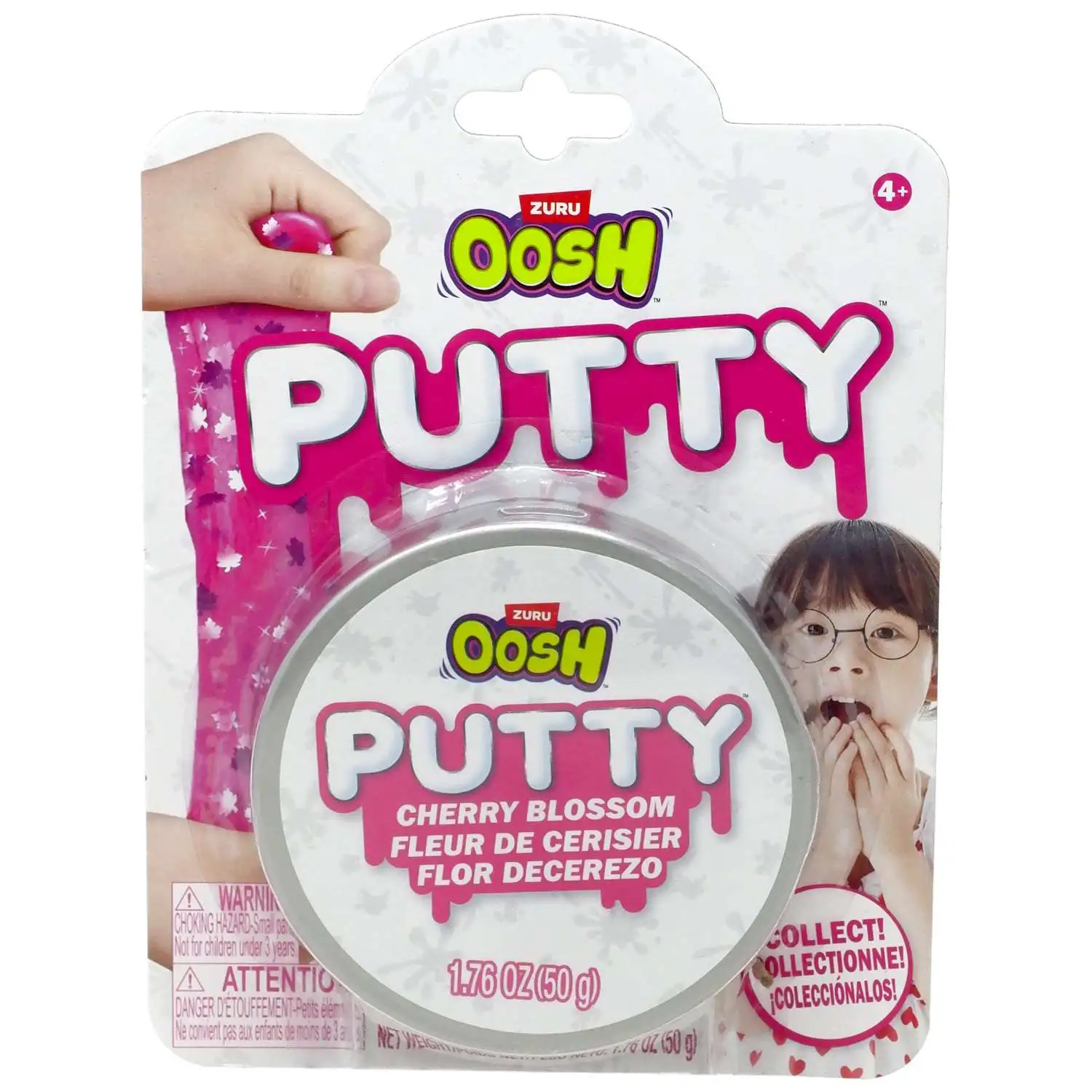 ☆Urimasu☆ Oosh Cherry Blossom 1.76 Ounce Putty Zuru Toys - ToyWiz