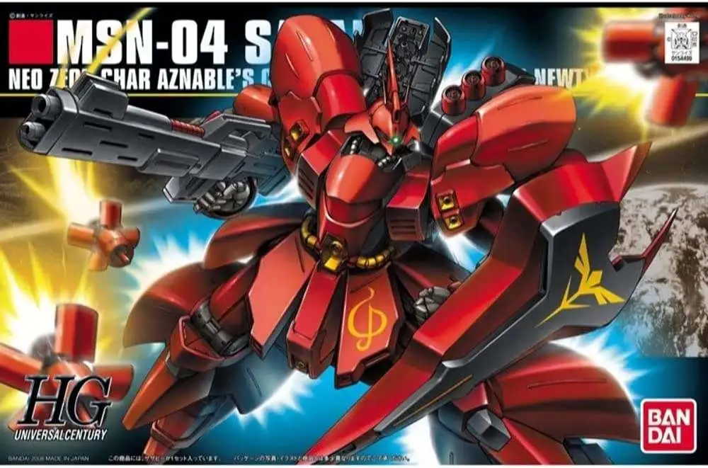 Gundam High Grade Universal Century MSN-04 SAZABI 1/144 Model Kit