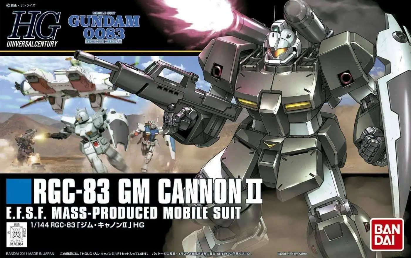 Gundam 0083 Stardust Memory High Grade Universal Century RGC-83 GM