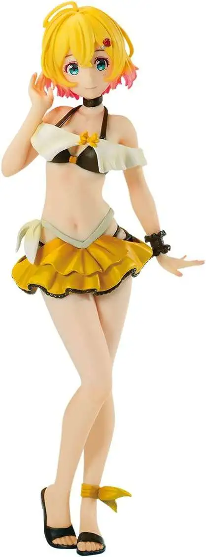 Rent-A-Girlfriend Ichibansho Figure Mami Nanami 6.7-Inch Collectible PVC Figure [Summer Dressing, Satisfaction Level 4, Damaged Package]