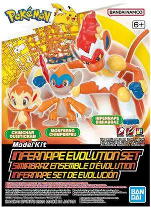 Pokemon Infernape Evolution Set Model Kit
