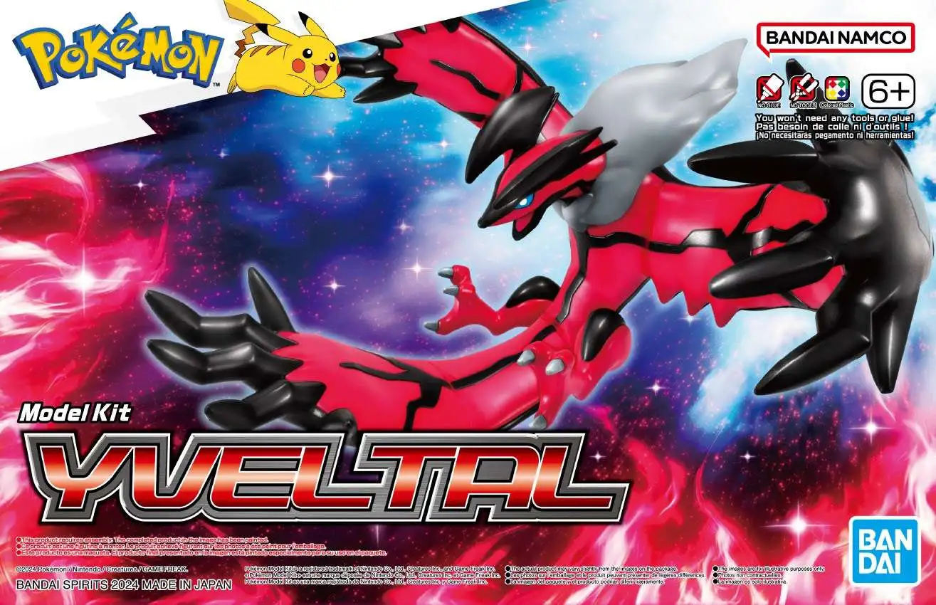 Pokemon Yveltal Model Kit