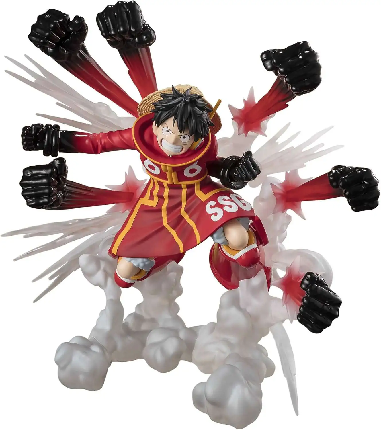 超美品　BANDAI ONE PIECE MONKEY D. LUFFY XG Tamashii Nations One Piece Figuarts ZERO Monkey D. Luffy
